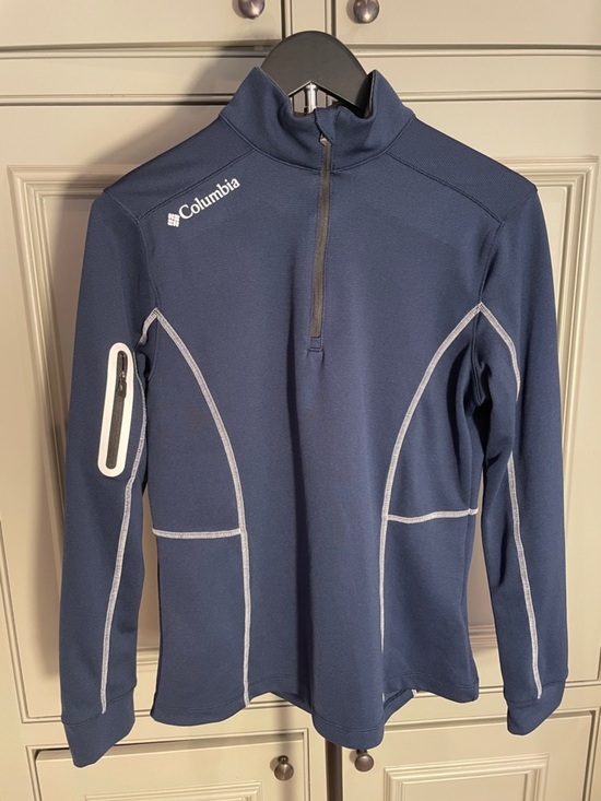 Columbia Jackets & Blazers - Columbia Women’s Half-Zip Athletic Pullover Moisture Wicking  Contrast Stitching